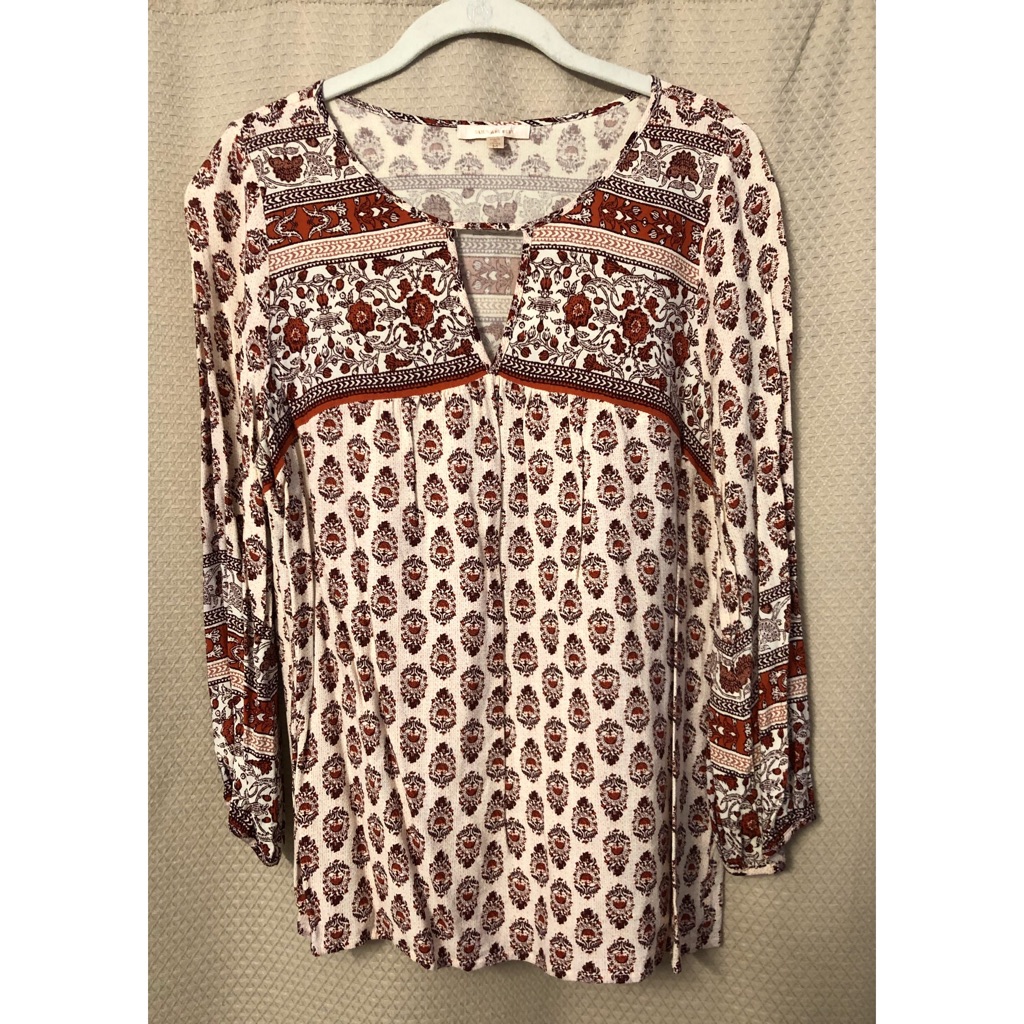 Boho Patterned Blouse